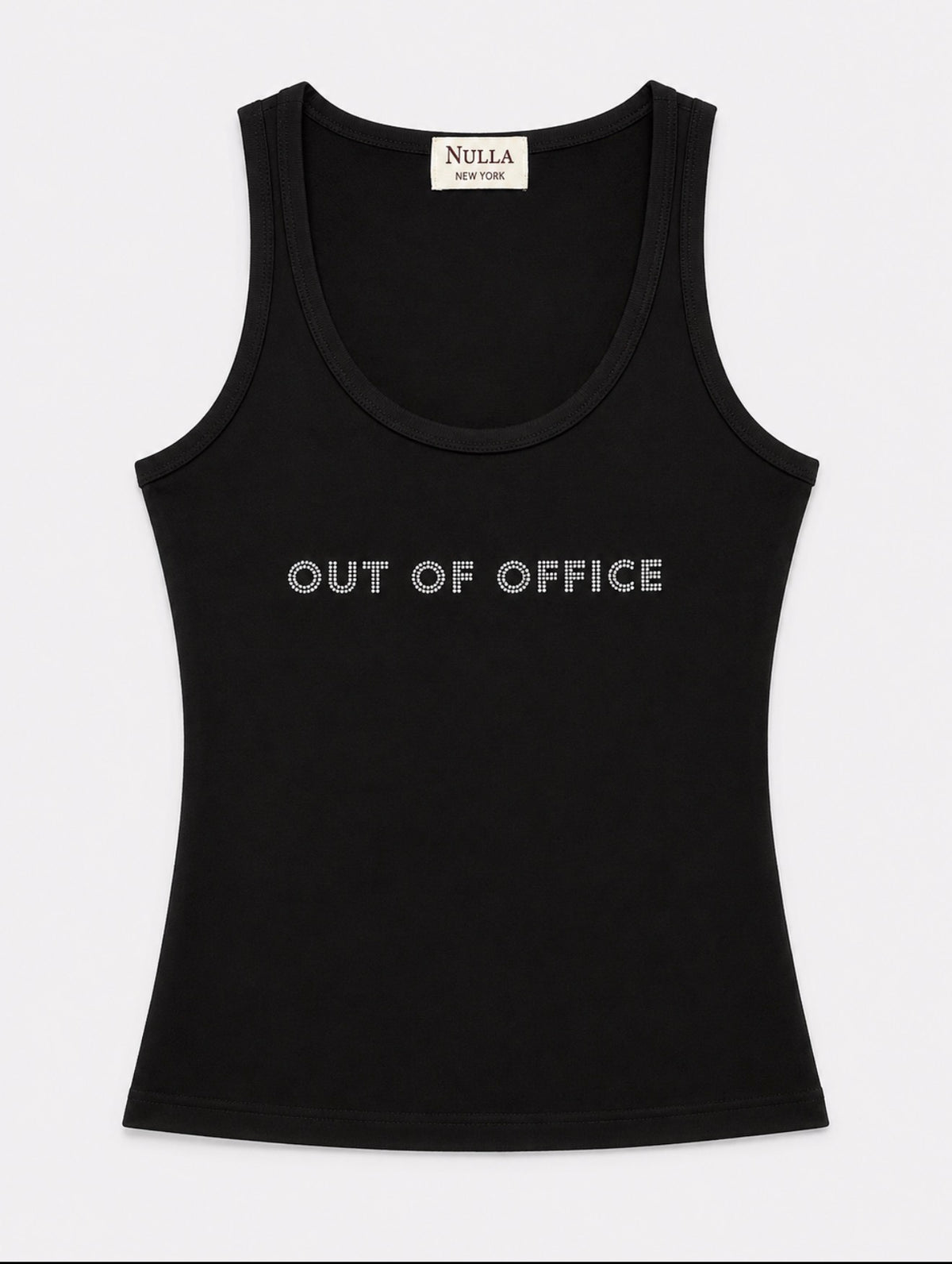 Out Of Office Rhinestone Tank